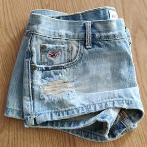 Hollister distressed shorts